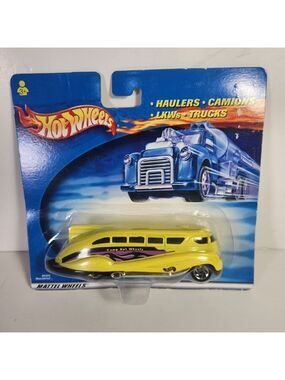 Hot Wheels Haulers Yellow Bus Vintage 2000 Camp Hot Wheels 89303 Mattel